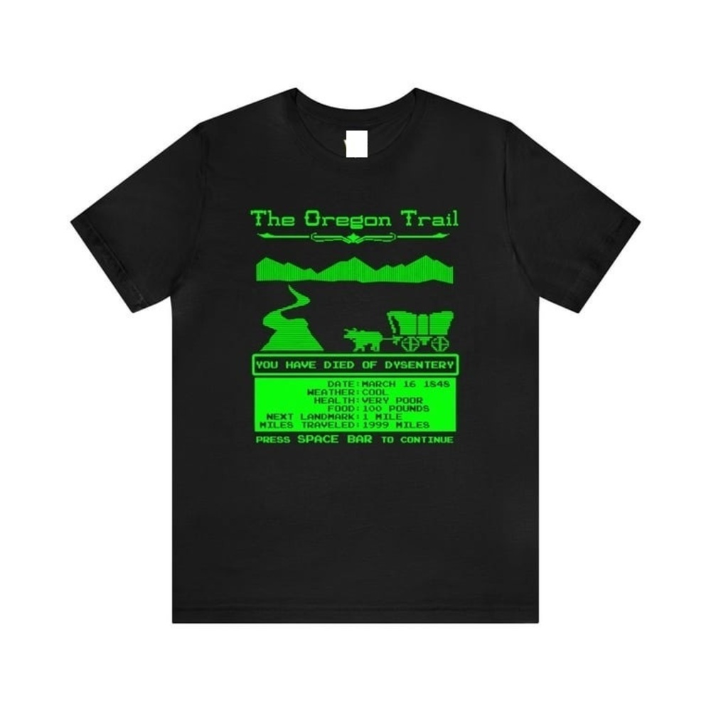 Nostalgia - The Oregon Trail Computer Game T-Shirt